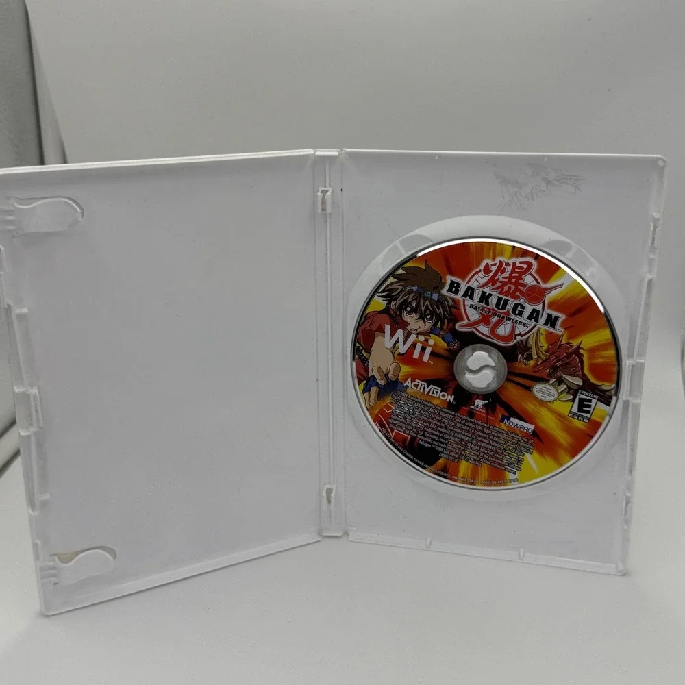 Bakugan Battle Brawlers Nintendo Wii Activision 2009 Game Disc and Case